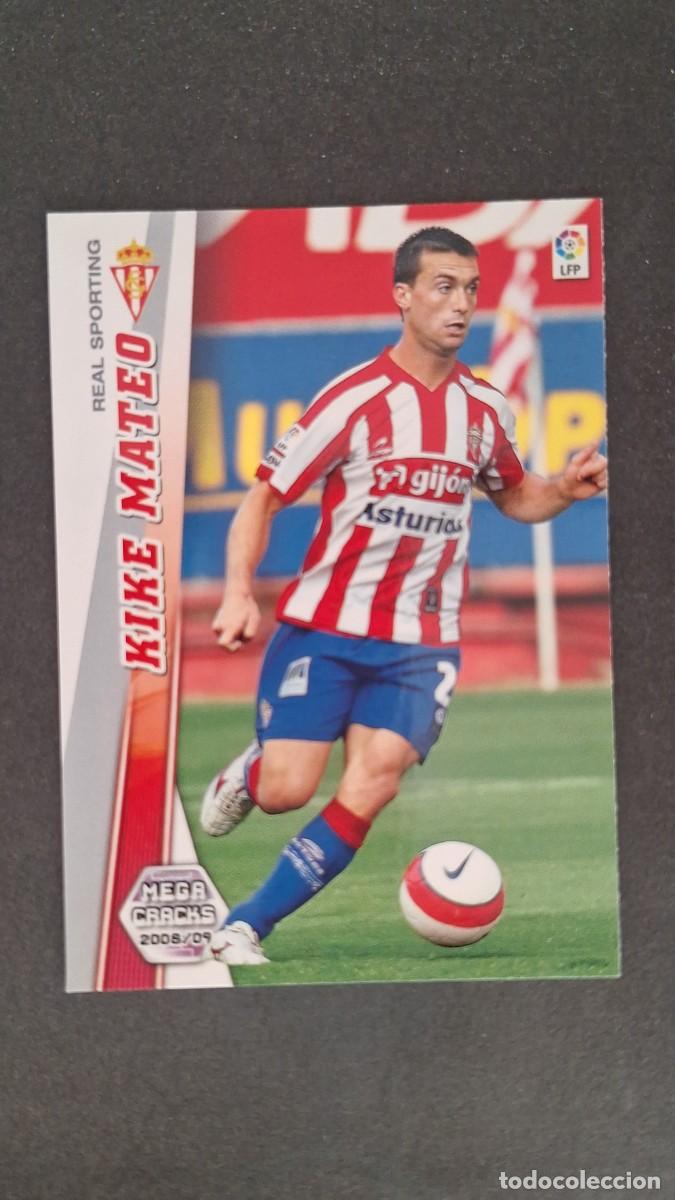 Cromos de F&uacute;tbol: L1 KIKE MATEO SPORTING DE GIJON 304 PANINI MEGACRACKS 2008 2009 08 09