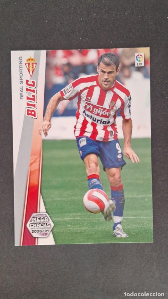 Cromos de F&uacute;tbol: L1 BILIC SPORTING DE GIJON 305 PANINI MEGACRACKS 2008 2009 08 09
