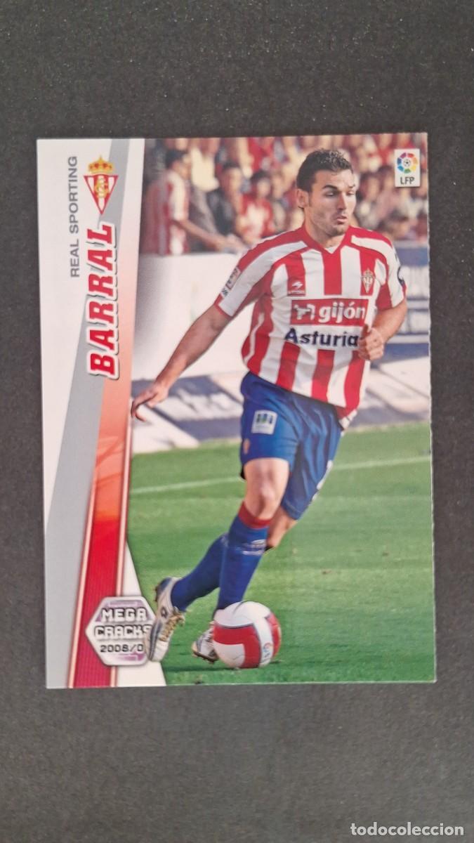 Cromos de F&uacute;tbol: L1 BARRAL SPORTING DE GIJON 306 PANINI MEGACRACKS 2008 2009 08 09