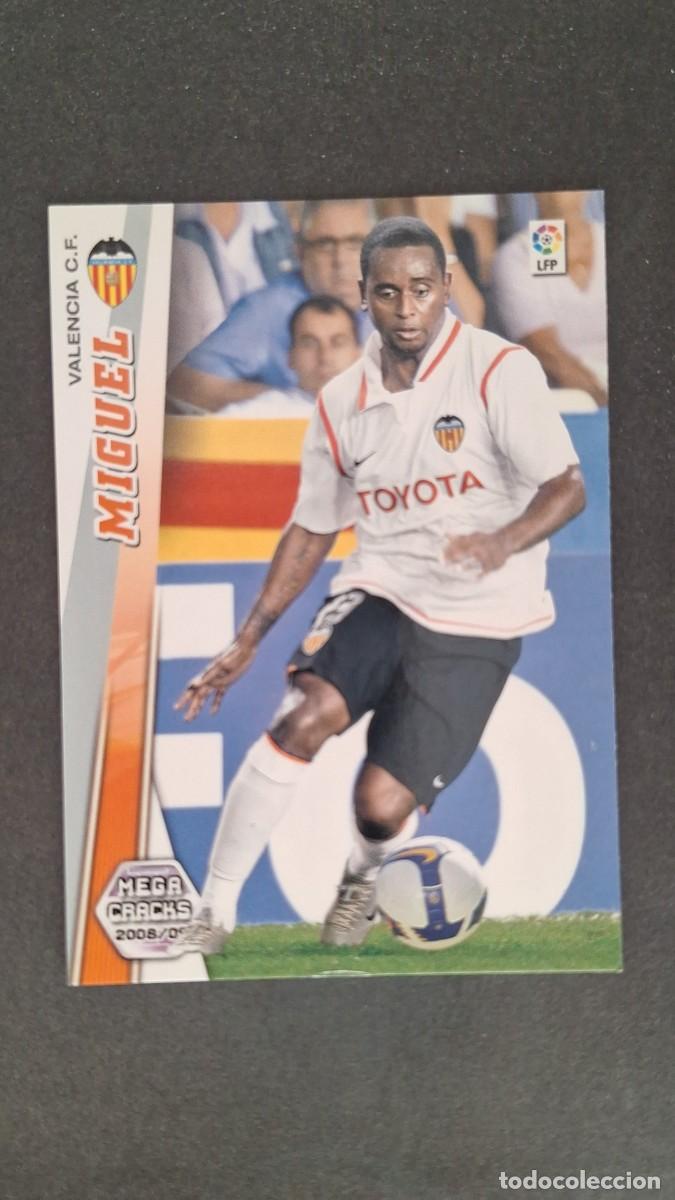 Cartes &agrave; collectionner de Football: L1 MIGUEL VALENCIA C. F. 309 PANINI MEGACRACKS 2008 2009 08 09