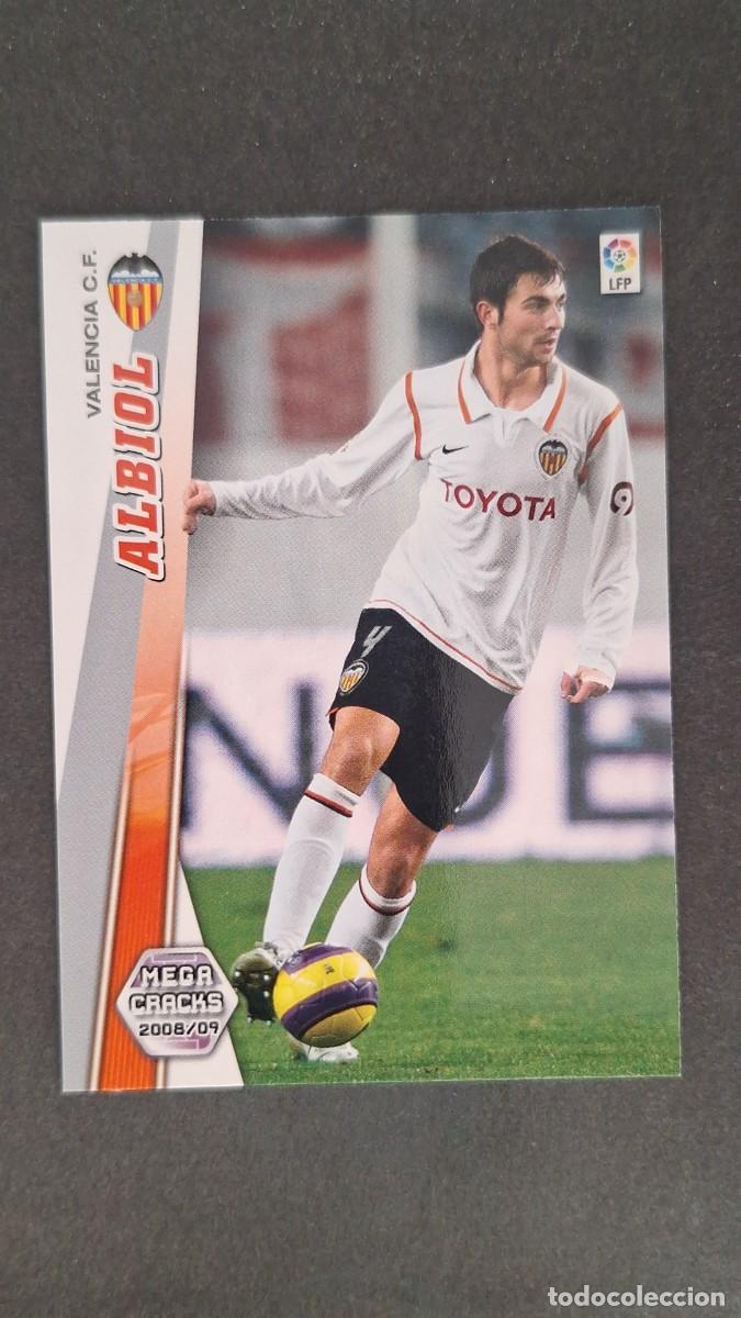 Cromos de F&uacute;tbol: L1 ALBIOL VALENCIA C. F. 310 PANINI MEGACRACKS 2008 2009 08 09
