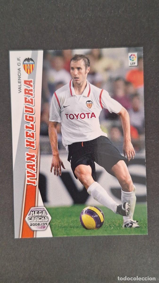Cromos de F&uacute;tbol: L1 IVAN HELGUERA VALENCIA C. F. 311 PANINI MEGACRACKS 2008 2009 08 09