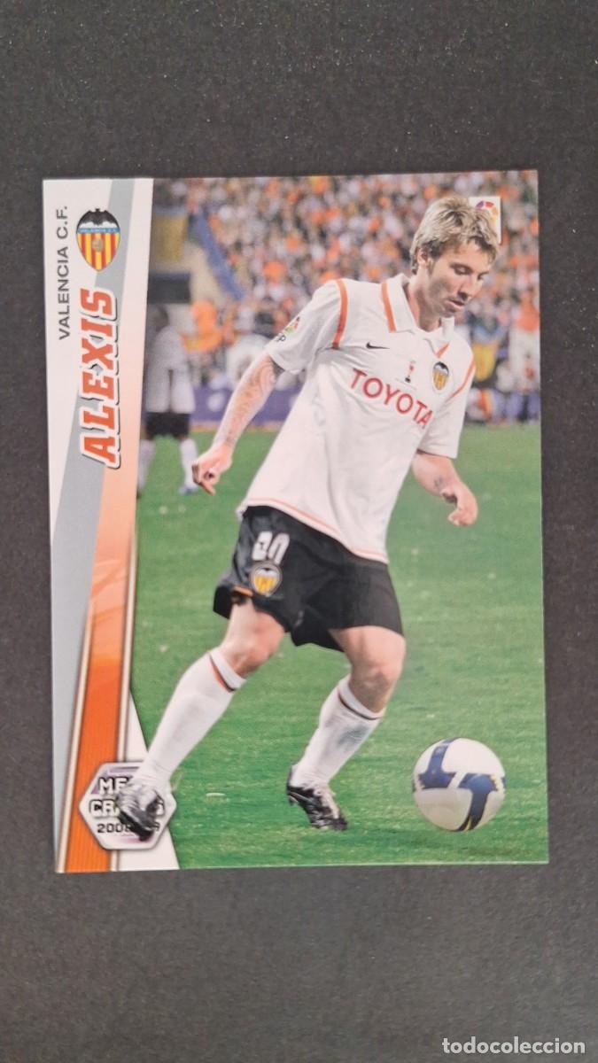 Cromos de F&uacute;tbol: L1 ALEXIS VALENCIA C. F. 313 PANINI MEGACRACKS 2008 2009 08 09