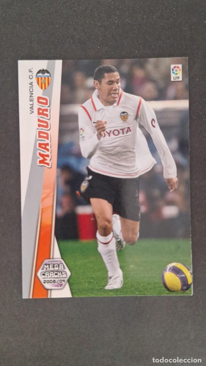 Cromos de F&uacute;tbol: L1 MADURO VALENCIA C. F. 315 PANINI MEGACRACKS 2008 2009 08 09
