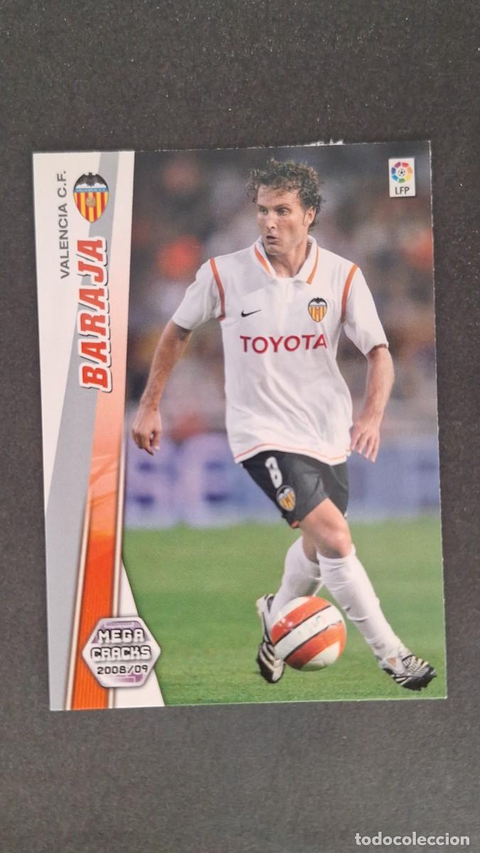 Cromos de F&uacute;tbol: L1 BARAJA VALENCIA C. F. 316 PANINI MEGACRACKS 2008 2009 08 09