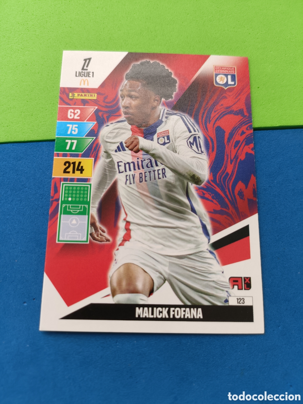 Cromos de F&uacute;tbol: LIGUE 1 FRANCIA FRANCE ADRENALYN XL 24 25 2024 2025 - 123 Fofana