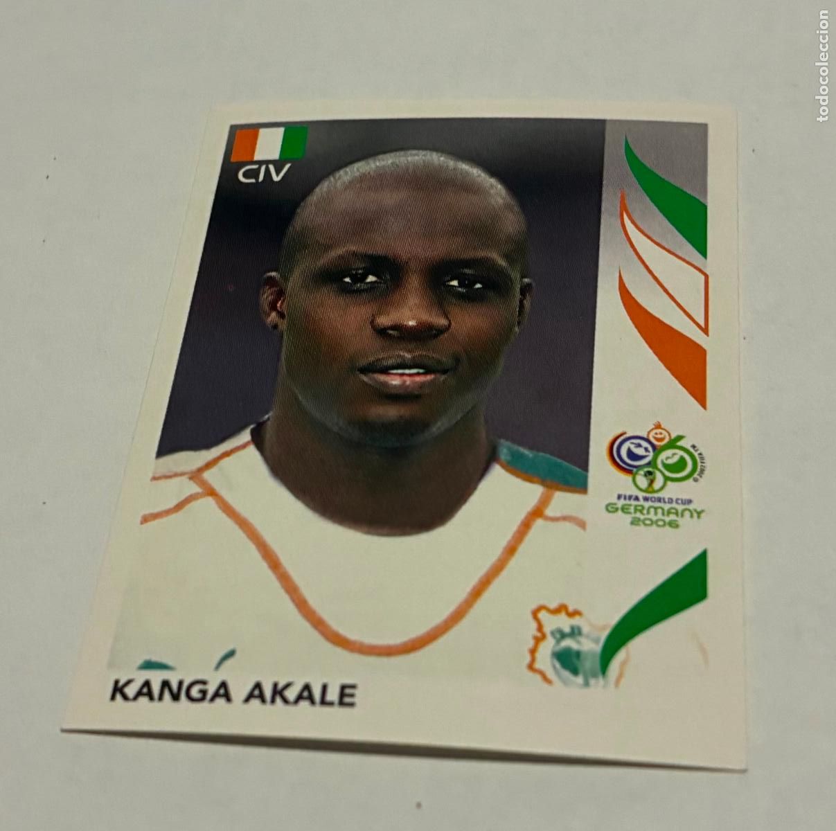 Cromos de f&uacute;tbol: CROMO FUTBOL MUNDIAL ALEMANIA 2006, PANINI, KANGA AKALE, Numero 203 CIV