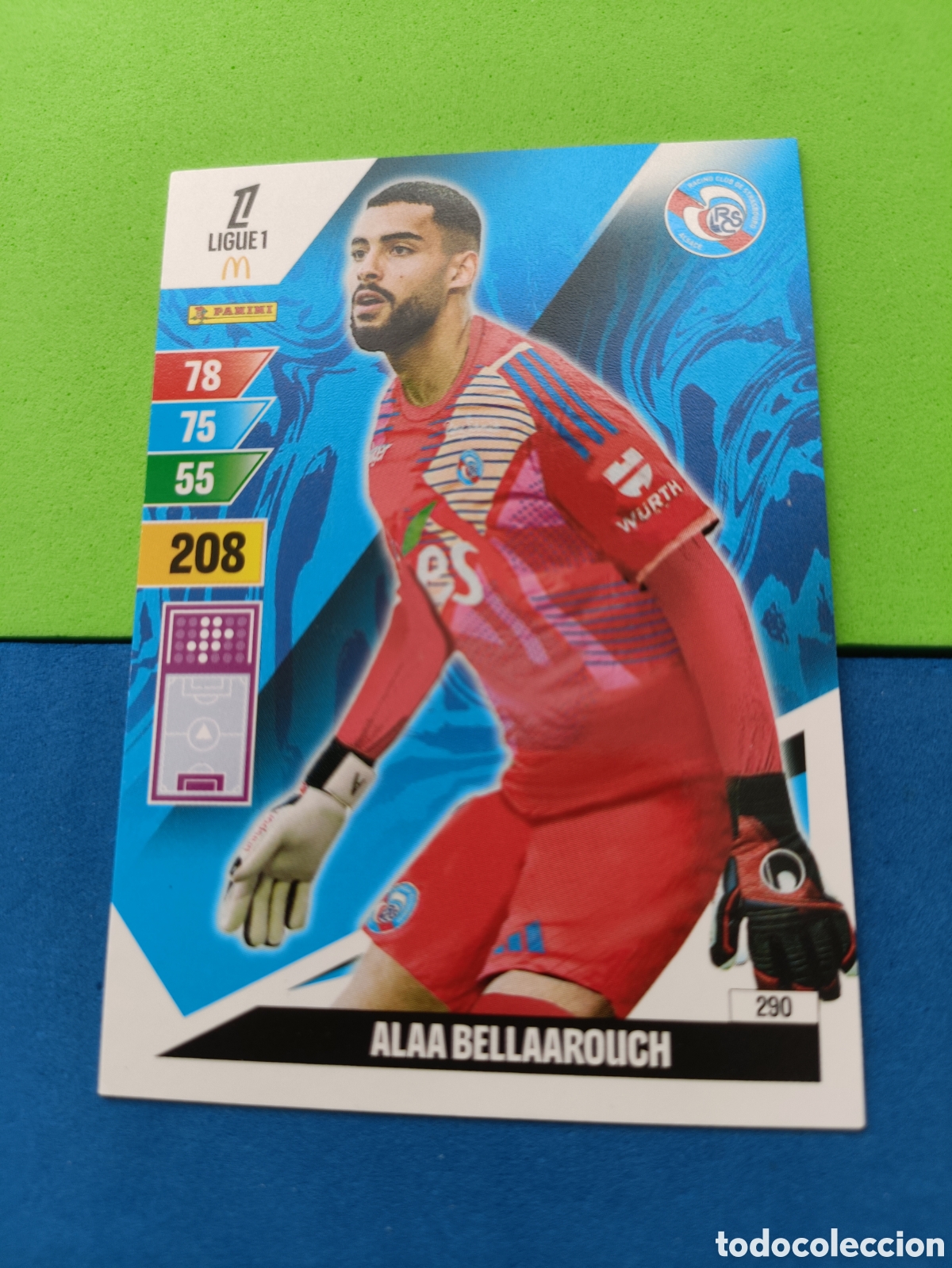 Cromos de F&uacute;tbol: LIGUE 1 FRANCIA FRANCE ADRENALYN XL 24 25 2024 2025 - 290 Bellaarouch