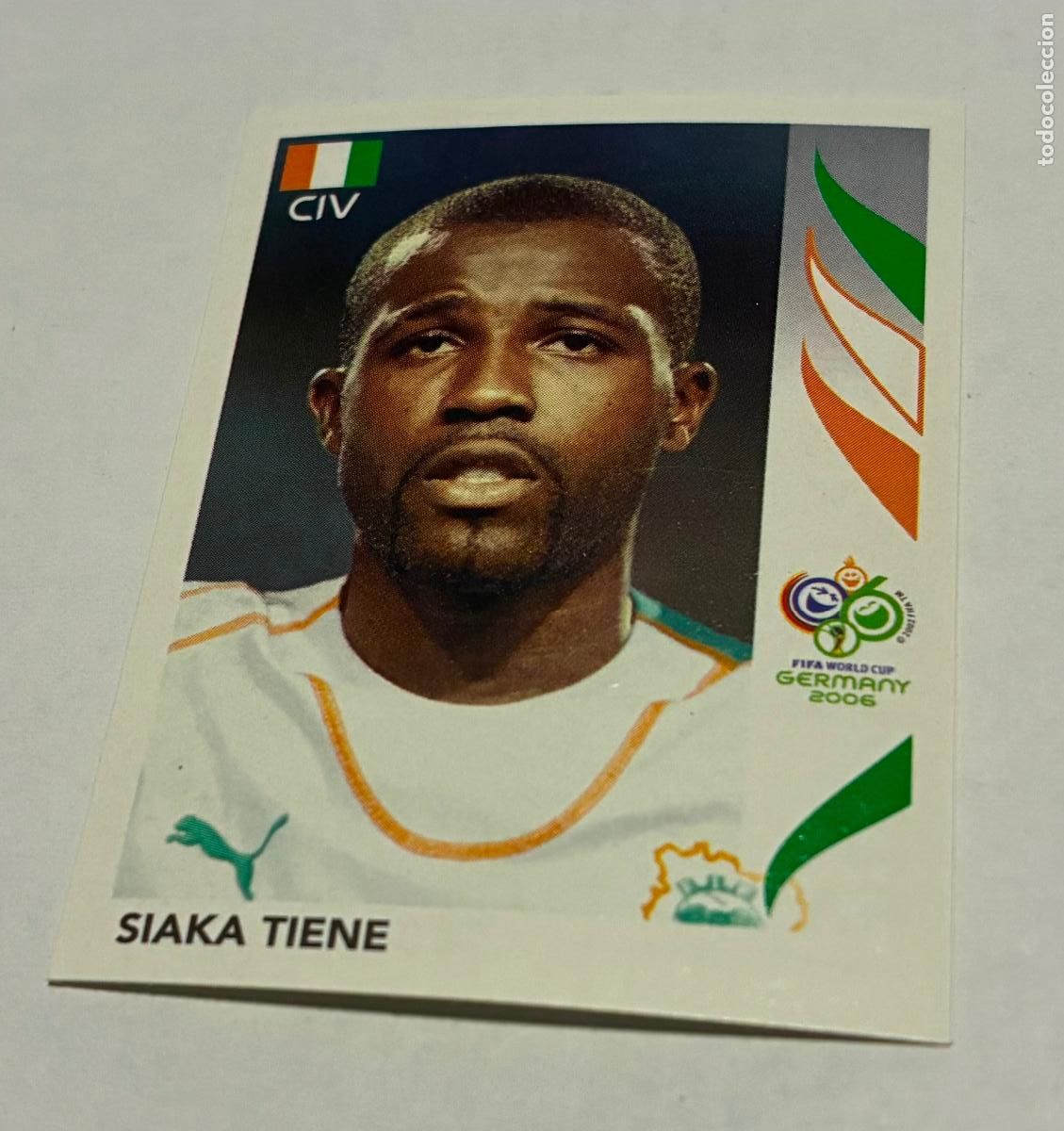 Cromos de F&uacute;tbol: CROMO FUTBOL MUNDIAL ALEMANIA 2006, PANINI, Numero 200, SIAKA TIENE, CIV