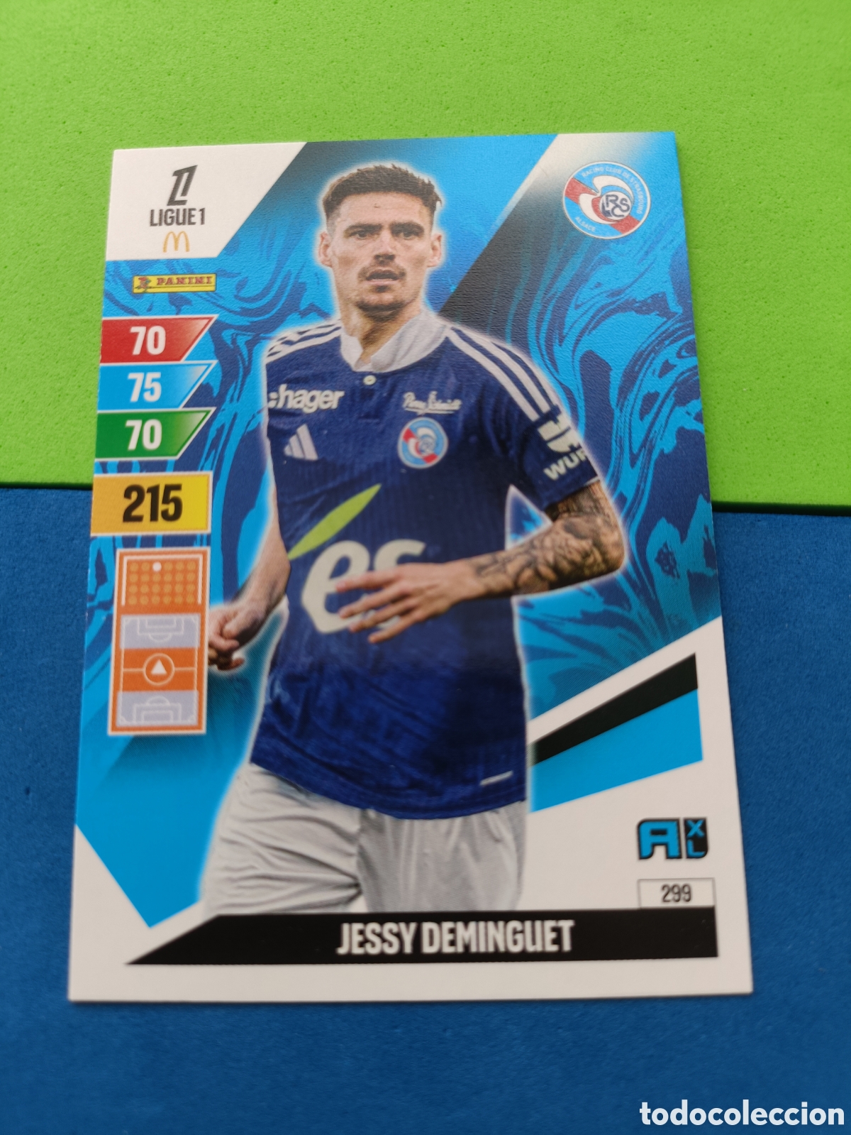 Cromos de Futebol: LIGUE 1 FRANCIA FRANCE ADRENALYN XL 24 25 2024 2025 - 299 Deminguet