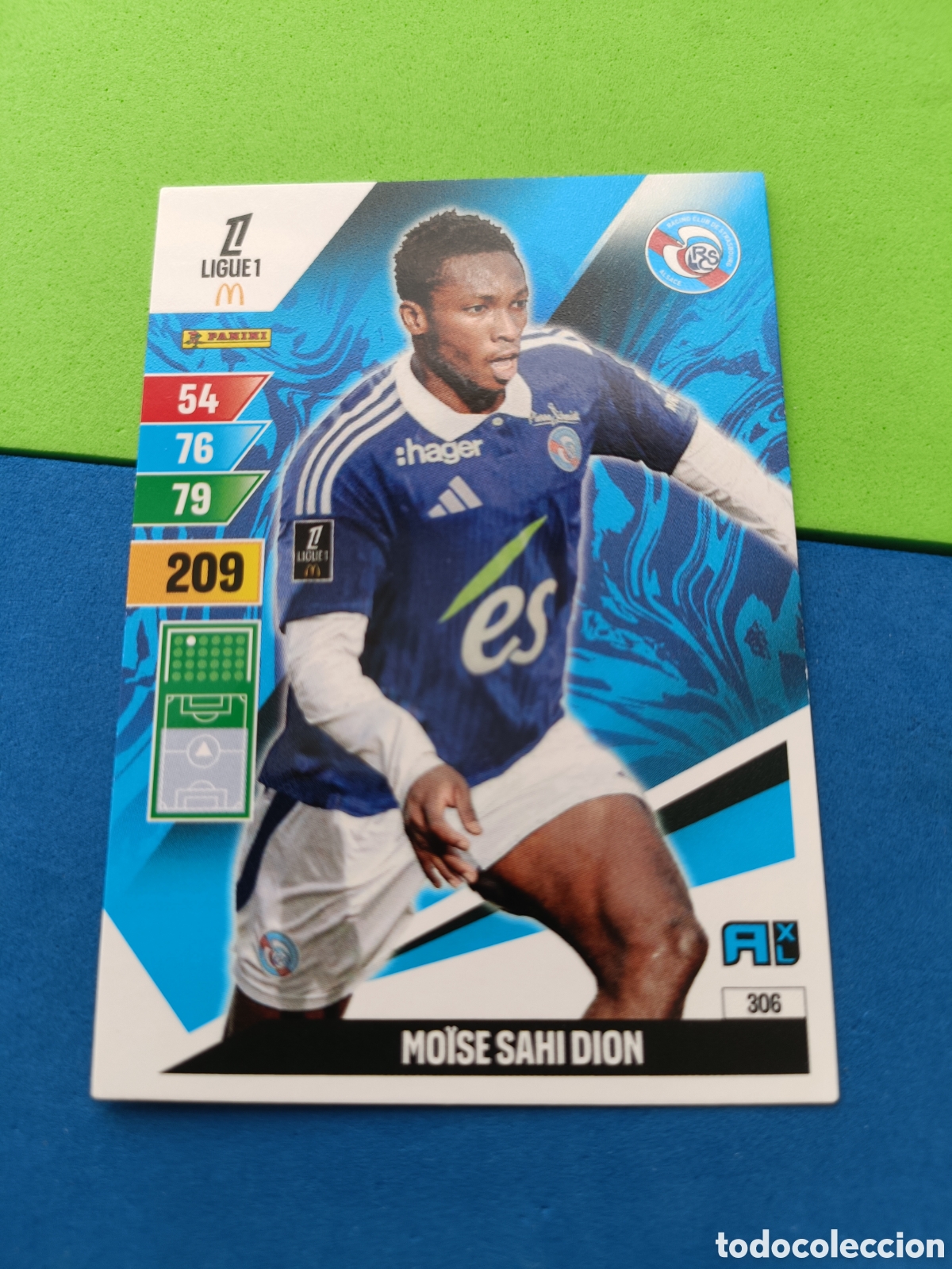 Cromos de F&uacute;tbol: LIGUE 1 FRANCIA FRANCE ADRENALYN XL 24 25 2024 2025 - 306 Dion