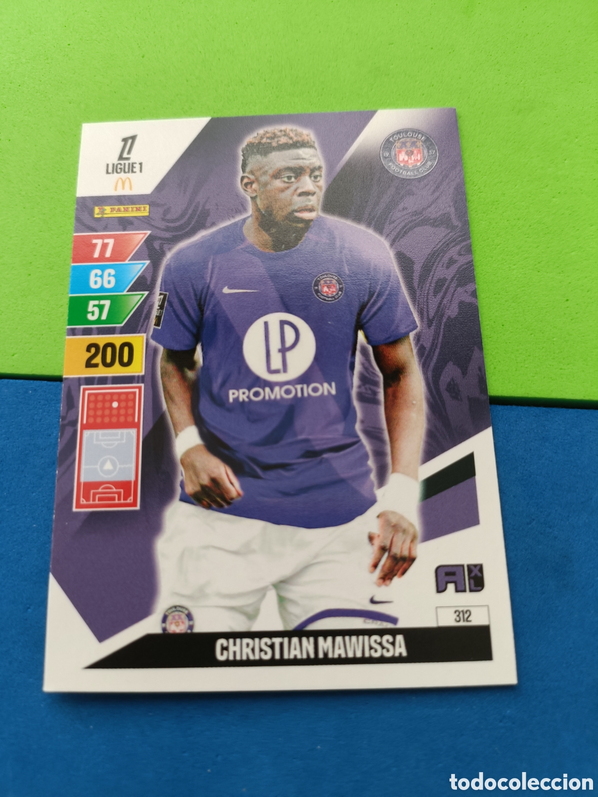 Cromos de F&uacute;tbol: LIGUE 1 FRANCIA FRANCE ADRENALYN XL 24 25 2024 2025 - 312 Mawissa