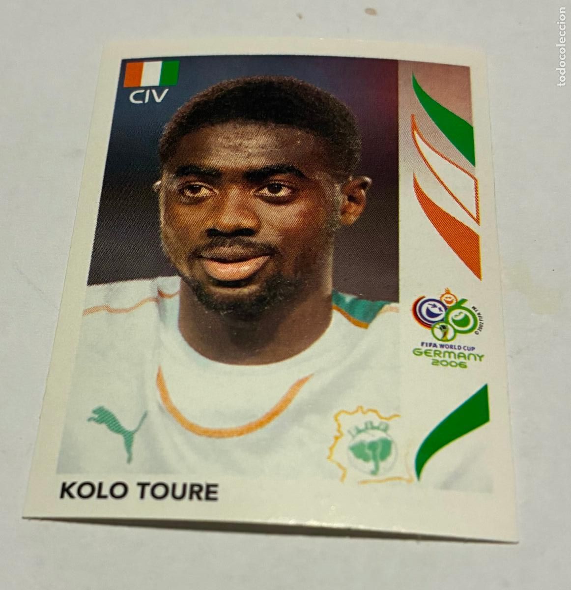 Fu&szlig;ball-Sticker: CROMO FUTBOL MUNDIAL ALEMANIA 2006, PANINI, Numero 195, KOLO TOURE, CIV