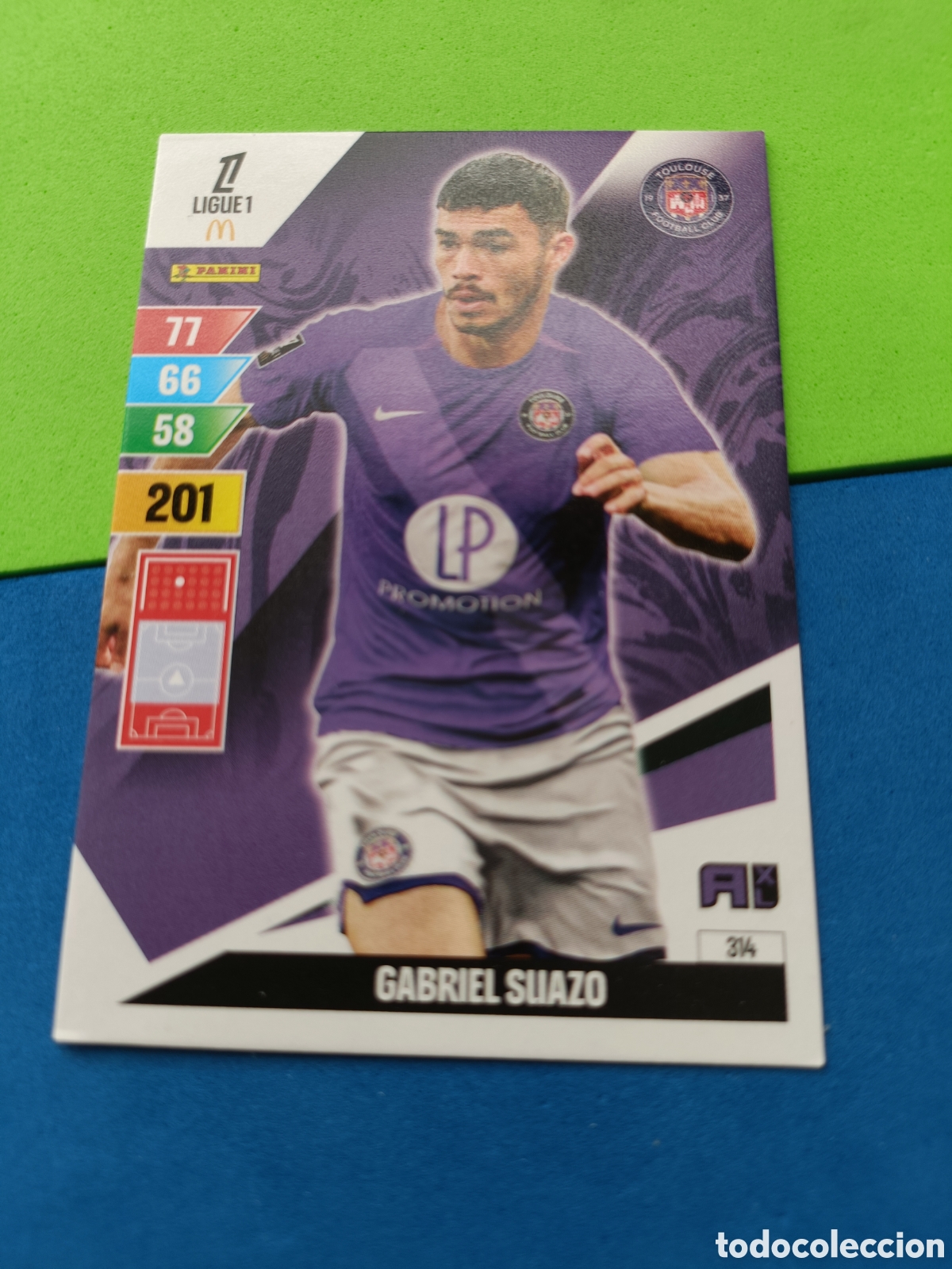 Cromos de F&uacute;tbol: LIGUE 1 FRANCIA FRANCE ADRENALYN XL 24 25 2024 2025 - 314 Gabriel Suazo