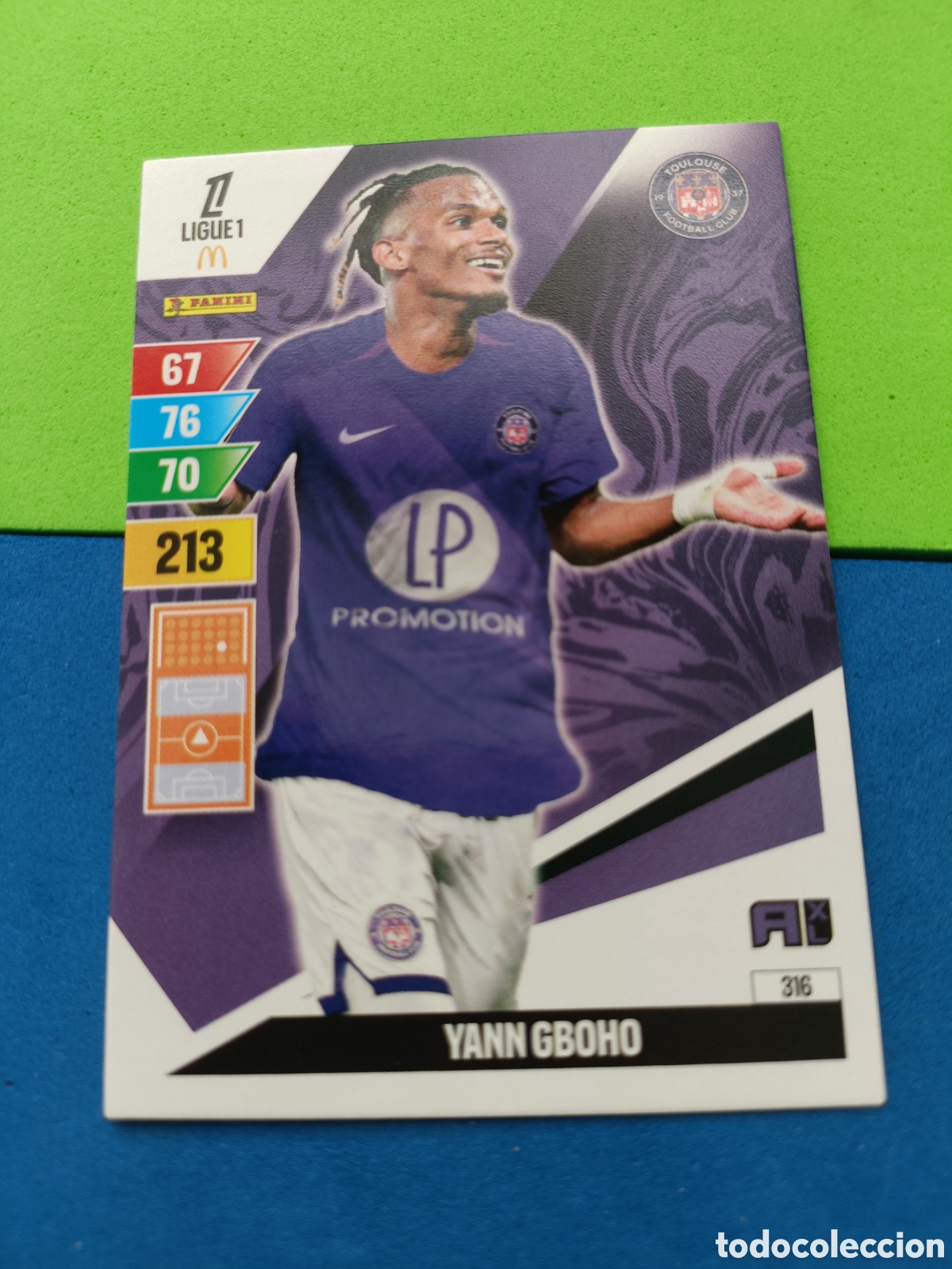 Cromos de F&uacute;tbol: LIGUE 1 FRANCIA FRANCE ADRENALYN XL 24 25 2024 2025 - 316 Gboho