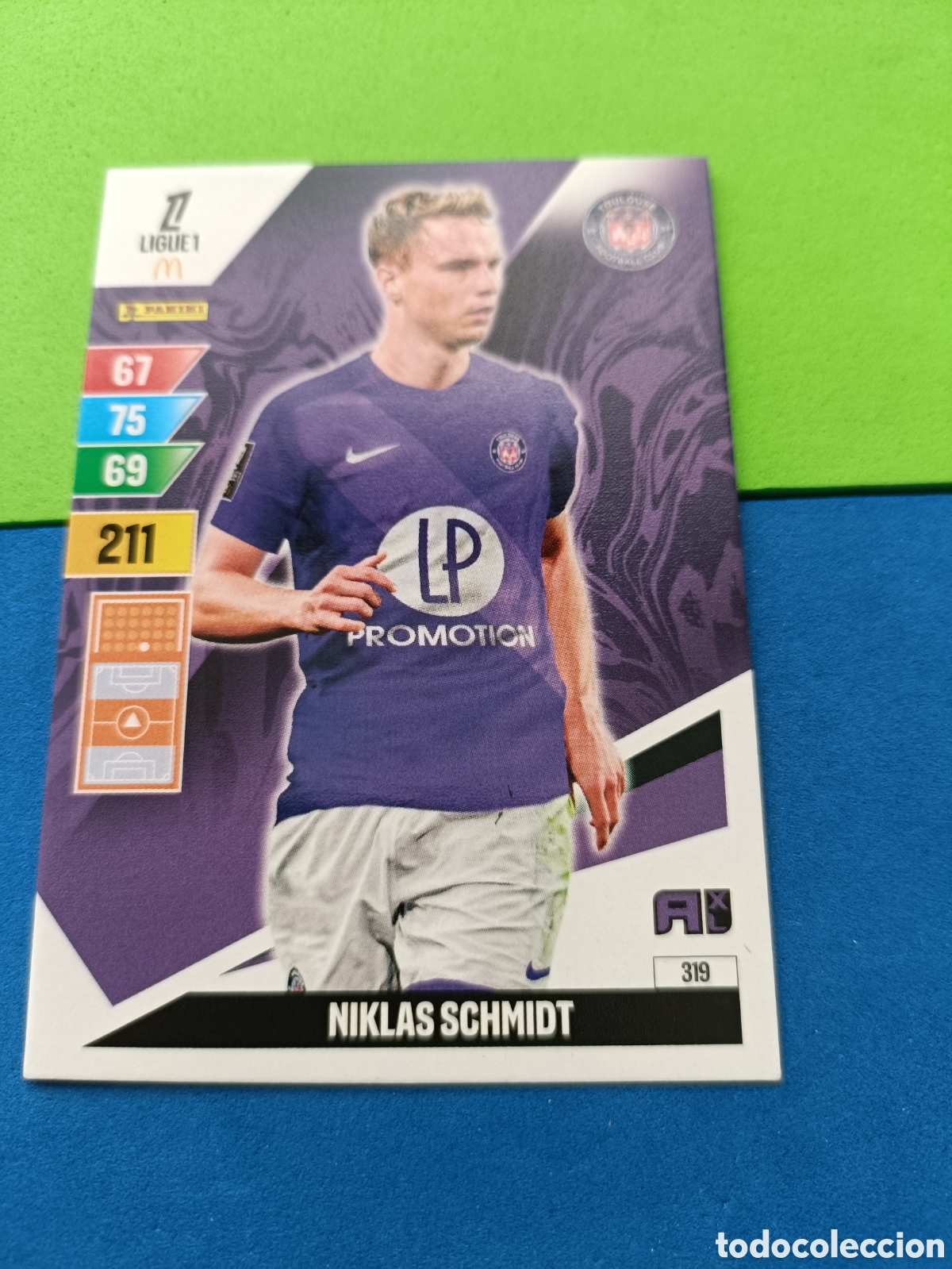 Cromos de F&uacute;tbol: LIGUE 1 FRANCIA FRANCE ADRENALYN XL 24 25 2024 2025 - 319 Schmidt