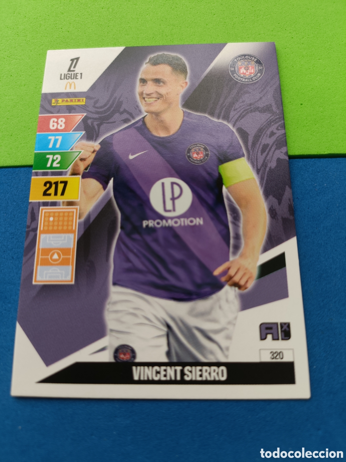 Cromos de F&uacute;tbol: LIGUE 1 FRANCIA FRANCE ADRENALYN XL 24 25 2024 2025 - 320 Sierro