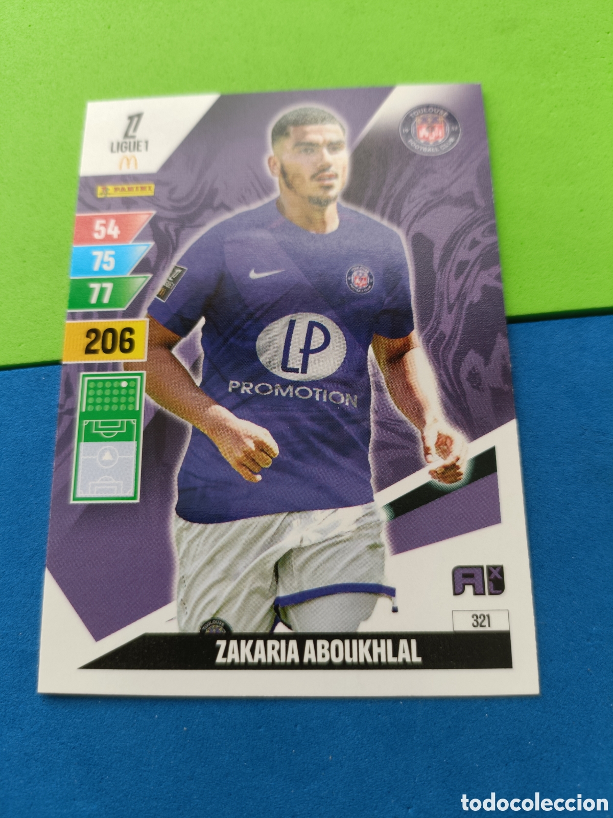 Cromos de F&uacute;tbol: LIGUE 1 FRANCIA FRANCE ADRENALYN XL 24 25 2024 2025 - 321 Aboukhlal