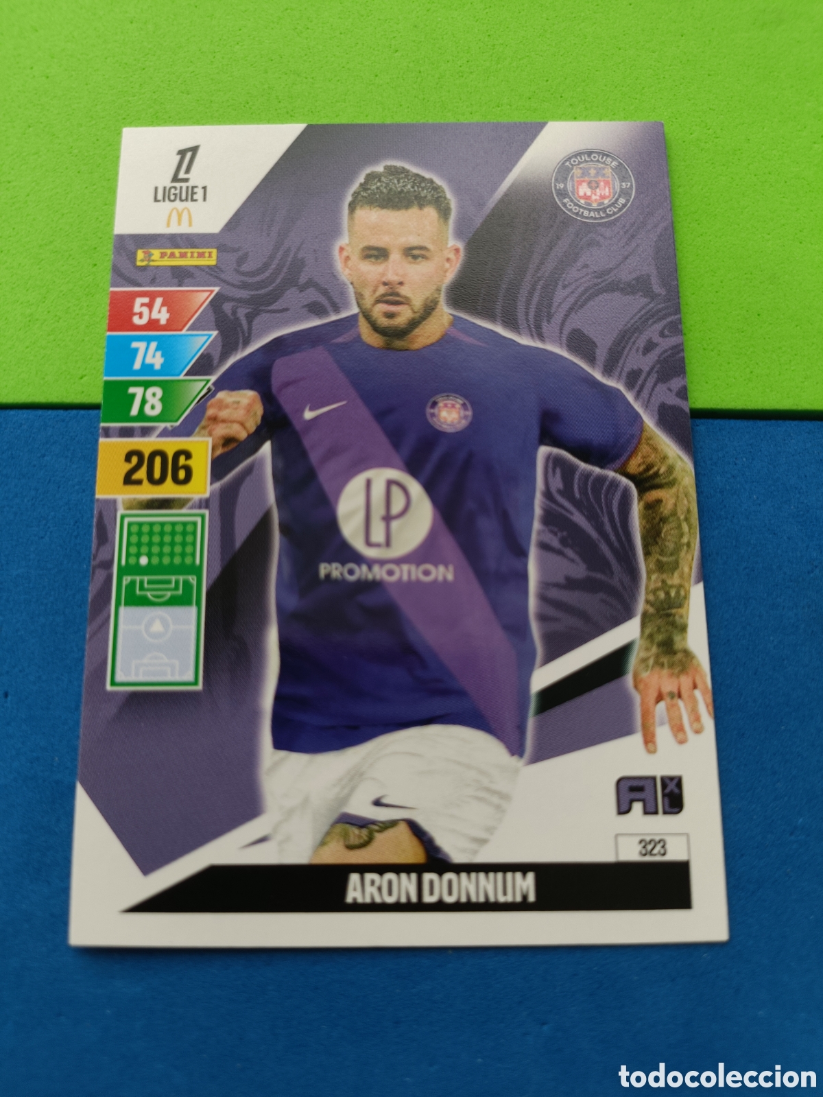 Cromos de F&uacute;tbol: LIGUE 1 FRANCIA FRANCE ADRENALYN XL 24 25 2024 2025 - 323 Donnum