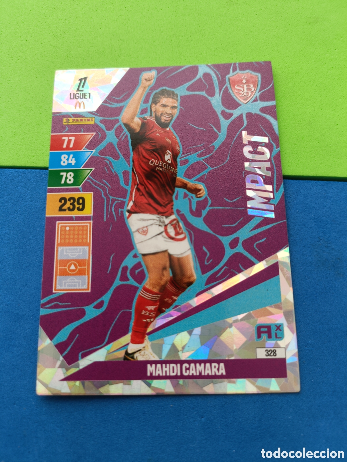 Cromos de F&uacute;tbol: LIGUE 1 FRANCIA FRANCE ADRENALYN XL 24 25 2024 2025 - IMPACT 328 Camara