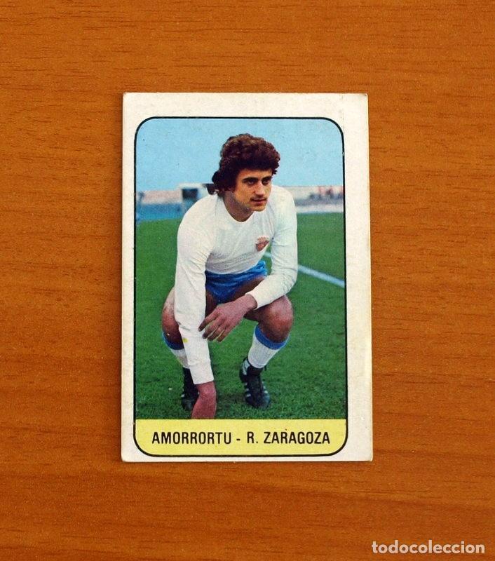 Cromos de F&uacute;tbol: Real Zaragoza - Fichaje n&ordm; 8 - Amorrortu - Este Liga 1978-1979, 78-79