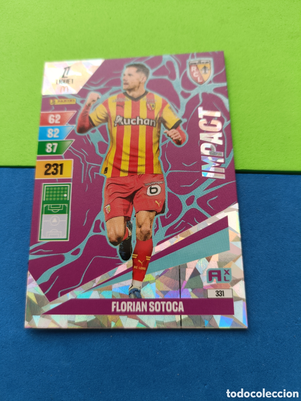 Cromos de F&uacute;tbol: LIGUE 1 FRANCIA FRANCE ADRENALYN XL 24 25 2024 2025 - IMPACT 331 Sotoca