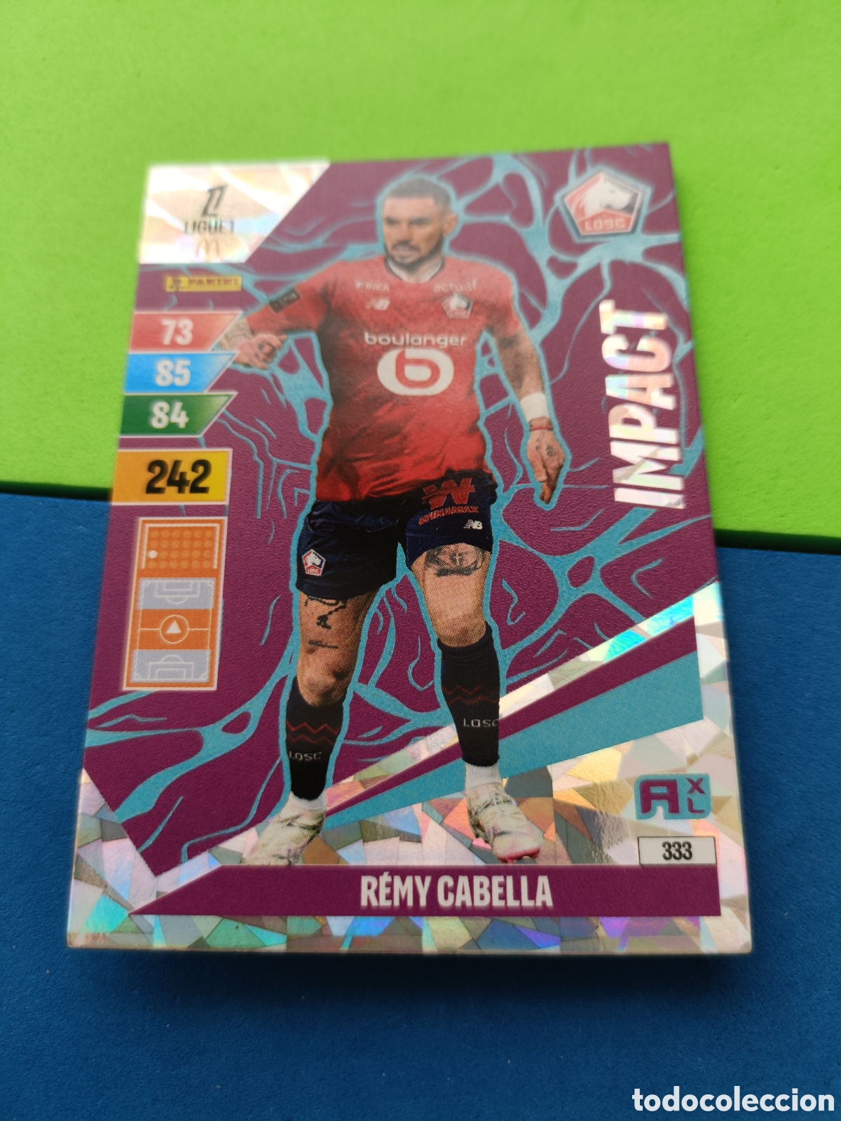 Cromos de F&uacute;tbol: LIGUE 1 FRANCIA FRANCE ADRENALYN XL 24 25 2024 2025 - IMPACT 333 Cabella