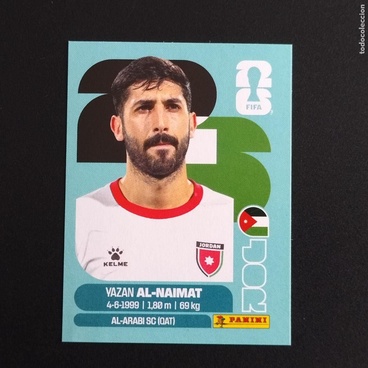 Cromos de F&uacute;tbol: JOR 16 YAZAN AL-NAIMAT JORDANIA CROMOS STICKER MUNDIAL 26 2026 FIFA WORLD CUP PANINI