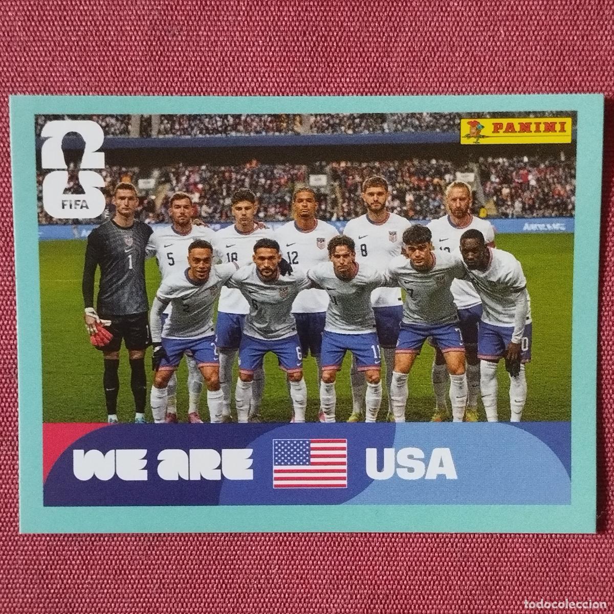 Figurine di Calcio: SELECCION DE ESTADOS UNIDOS - USA 13 - MUNDIAL DE FUTBOL - FIFA WORLD CUP - 2026