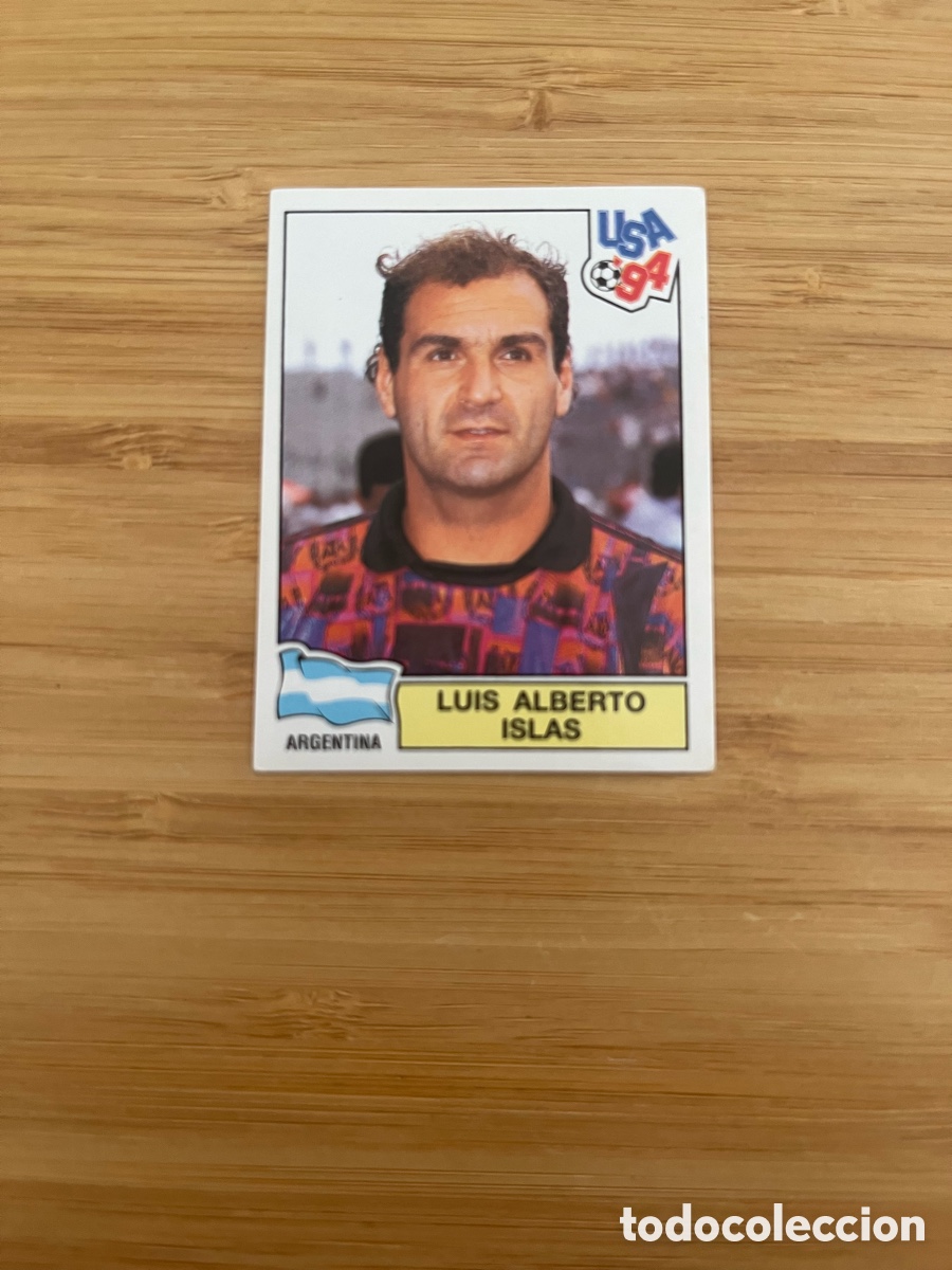 Football Stickers: LUIS ALBERTO ISLAS 263 ARGENTINA MUNDIAL ESTADOS UNIDOS 94 USA 1994 PANINI NUEVO SIN PEGAR