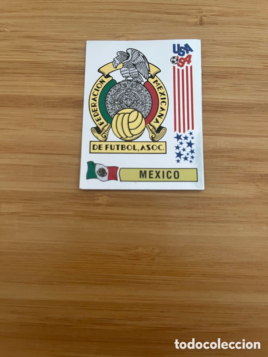 Cromos de Futebol: ESCUDO 363 MEXICO MEJICO MUNDIAL ESTADOS UNIDOS 94 USA 1994 PANINI NUEVO SIN PEGAR