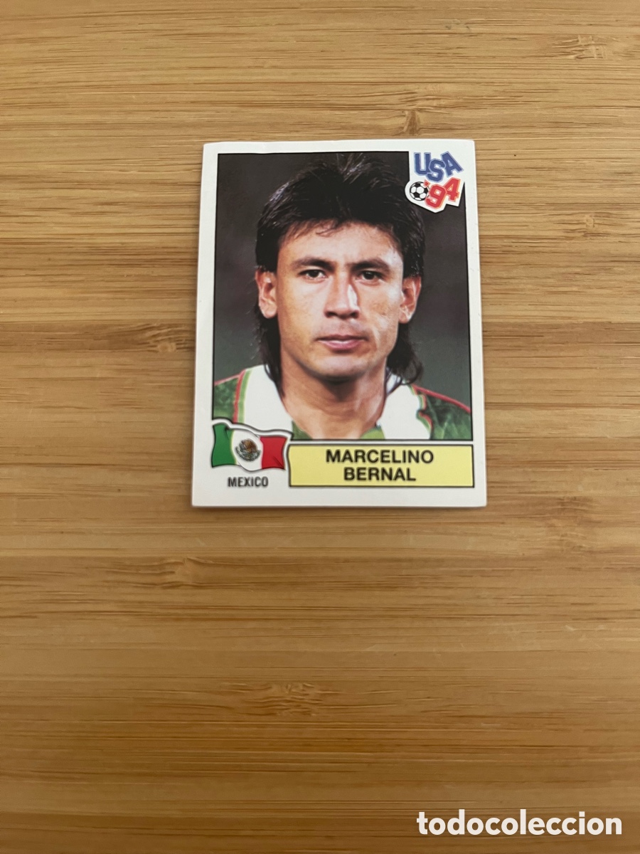 Cromos de Futebol: MARCELINO BERNAL 371 MEXICO MEJICO MUNDIAL ESTADOS UNIDOS 94 USA 1994 PANINI NUEVO SIN PEGAR