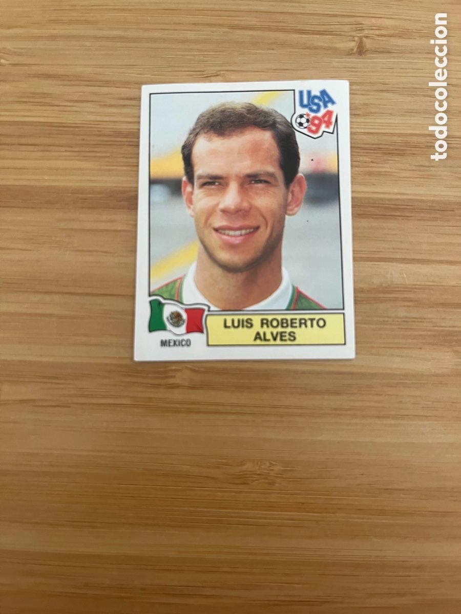 Cromos de Futebol: LUIS ROBERTO ALVES 375 MEXICO MEJICO MUNDIAL ESTADOS UNIDOS 94 USA 1994 PANINI NUEVO SIN PEGAR