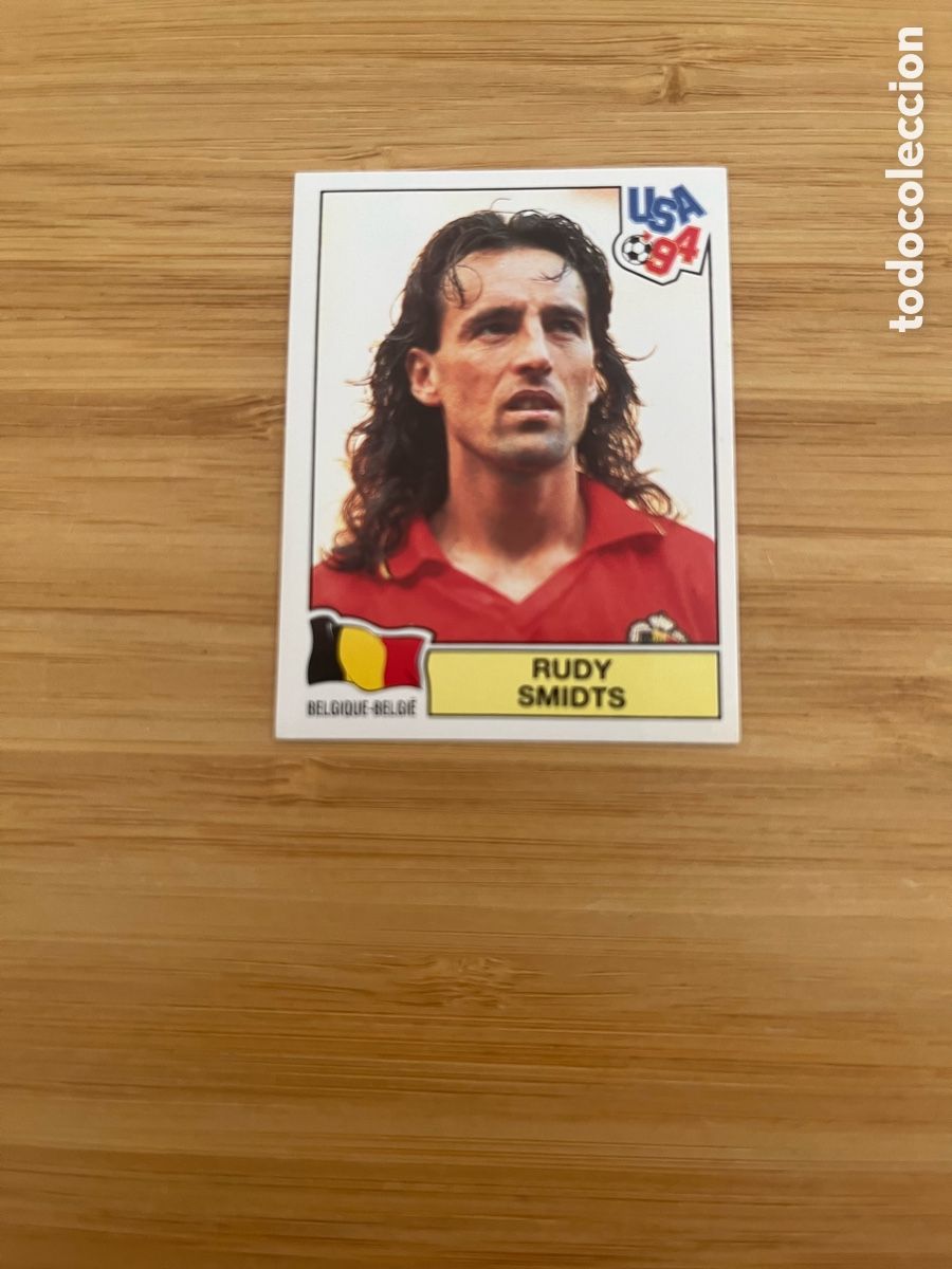 Cromos de Futebol: RUDY SMIDTS 383 BELGICA BELGIQUE MUNDIAL ESTADOS UNIDOS 94 USA 1994 PANINI NUEVO SIN PEGAR