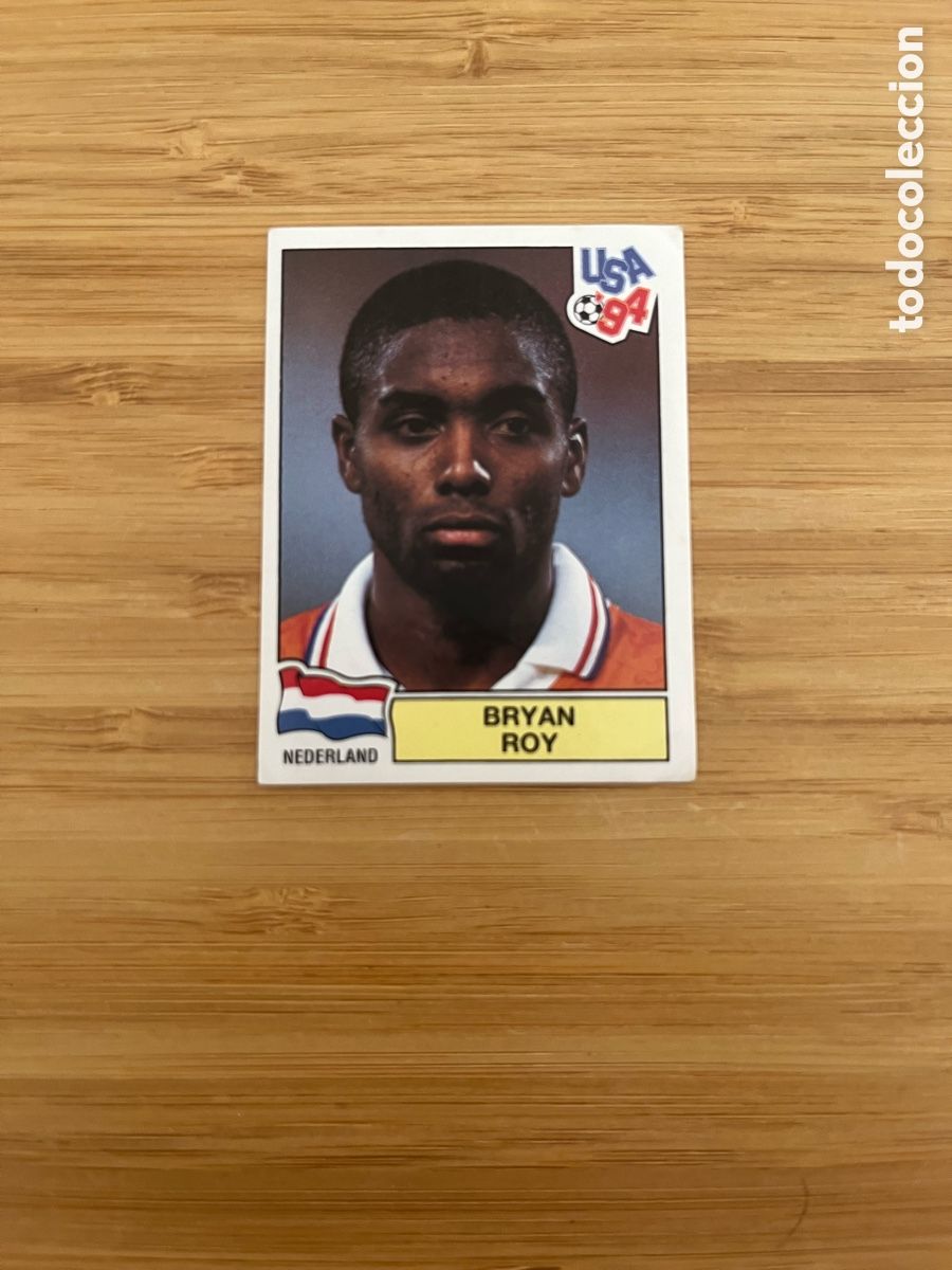 Cromos de F&uacute;tbol: BRYAN ROY 433 HOLANDA NEDERLAND MUNDIAL ESTADOS UNIDOS 94 USA 1994 PANINI NUEVO SIN PEGAR