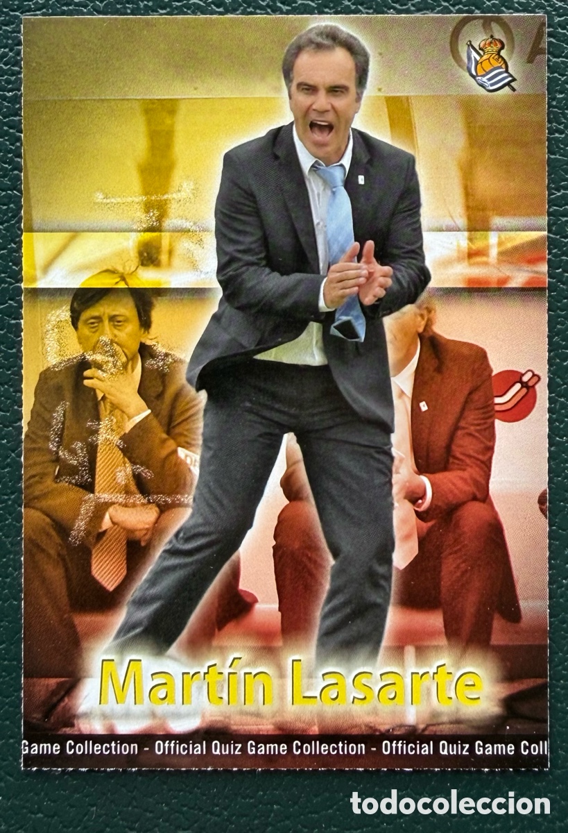 Cromos de F&uacute;tbol: 819 MARTIN LASARTE REAL SOCIEDAD FICHAS ALBUM MUNDICROMO 2009 2010 09 10