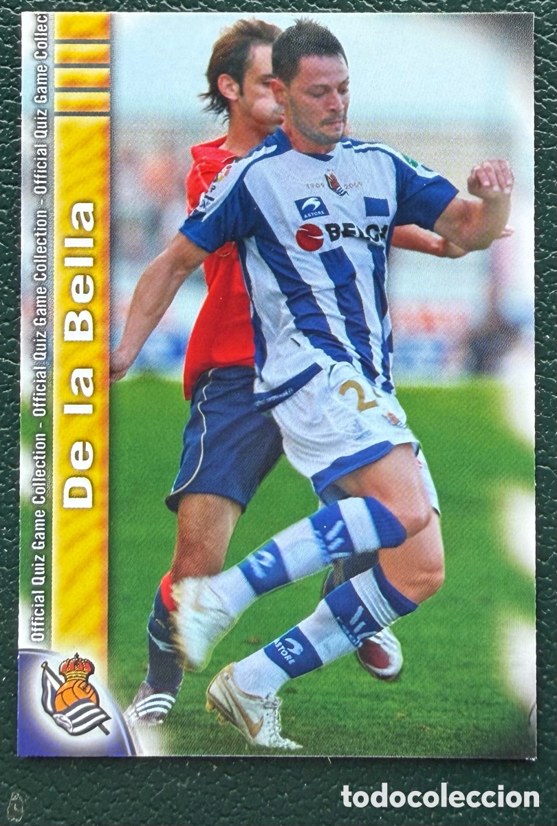 Cromos de F&uacute;tbol: 821 DE LA BELLA REAL SOCIEDAD FICHAS ALBUM MUNDICROMO 2009 2010 09 10
