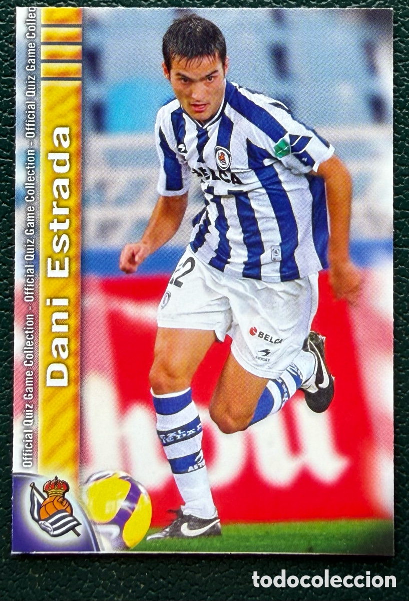 Cromos de F&uacute;tbol: 823 DANI ESTRADA REAL SOCIEDAD FICHAS ALBUM MUNDICROMO 2009 2010 09 10