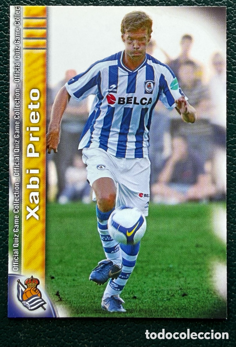 Cromos de F&uacute;tbol: 830 XABI PRIETO REAL SOCIEDAD FICHAS ALBUM MUNDICROMO 2009 2010 09 10