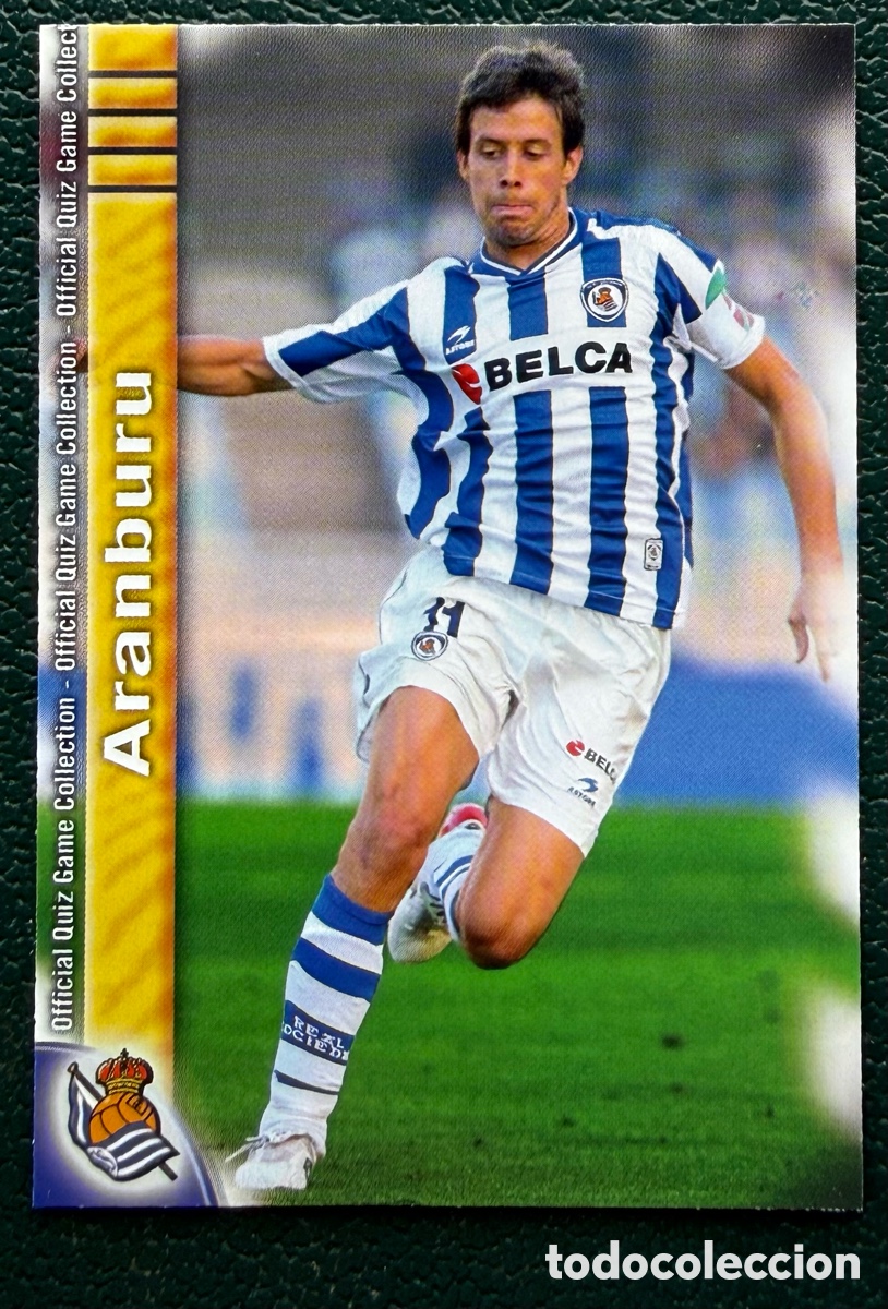 Cromos de F&uacute;tbol: 831 ARANBURU REAL SOCIEDAD FICHAS ALBUM MUNDICROMO 2009 2010 09 10
