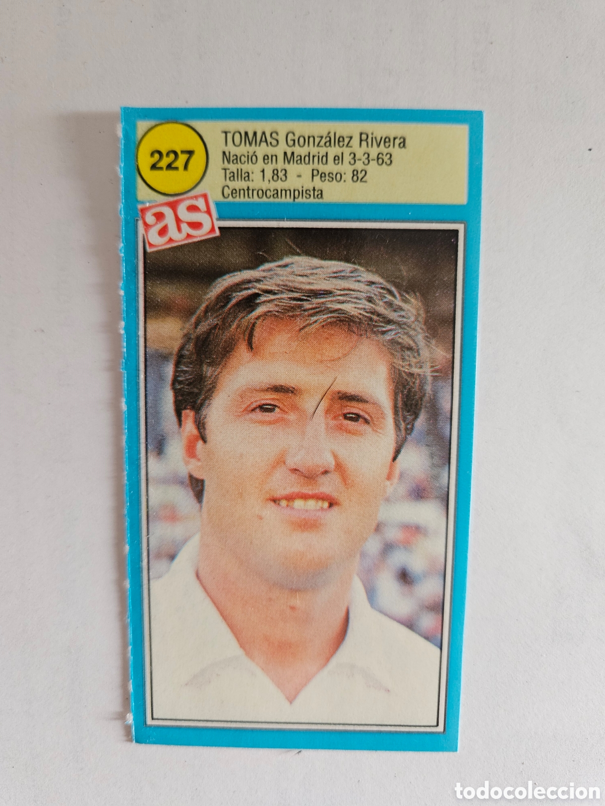 Figurine di Calcio: TOMAS VALENCIA AS 1990 1991 CROMO FUTBOL LIGA 90 91 - SIN PEGAR - 227