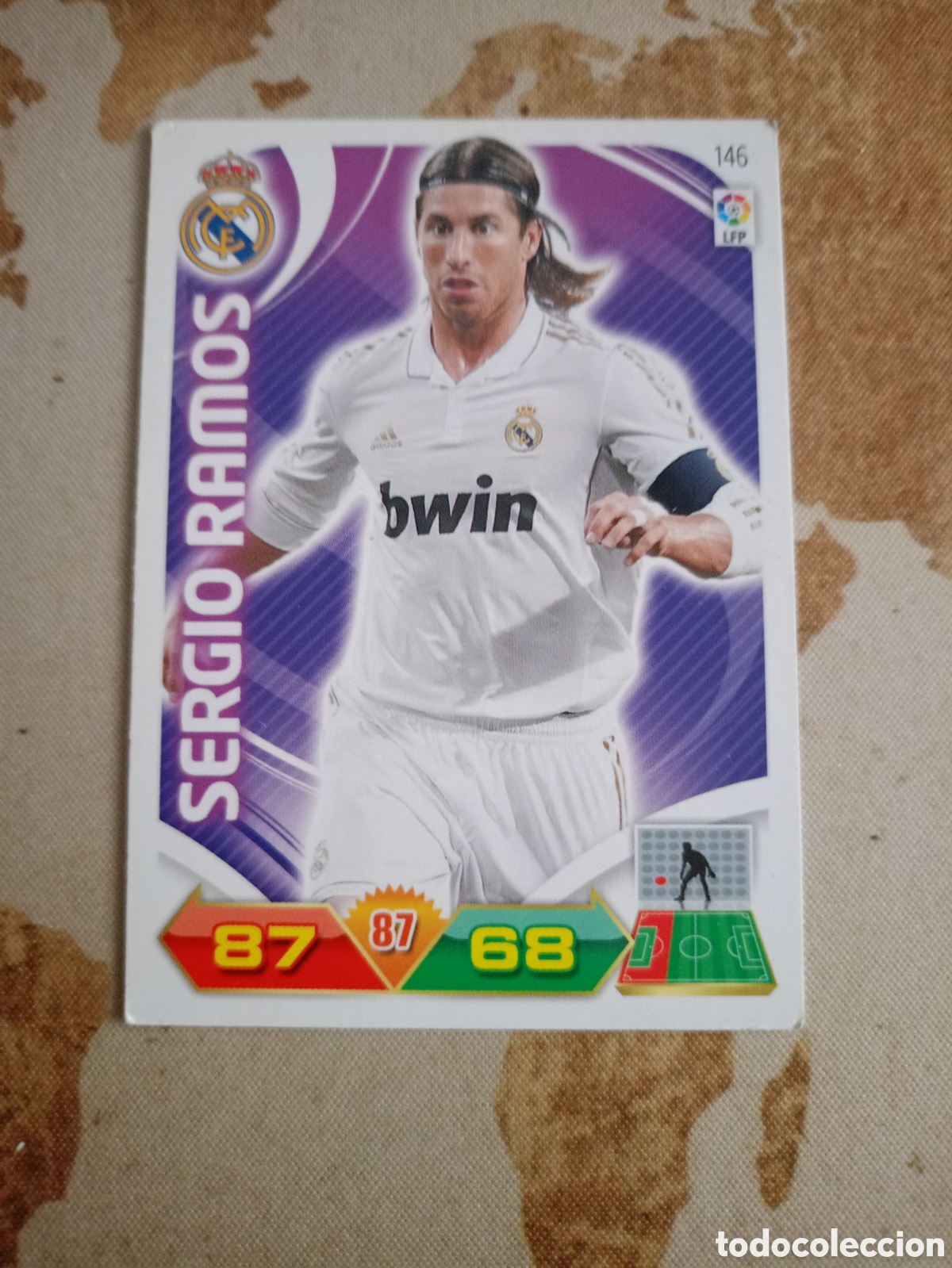 Cromos de F&uacute;tbol: # Real Madrid 146 SERGIO RAMOS Adrenalyn 2011-12