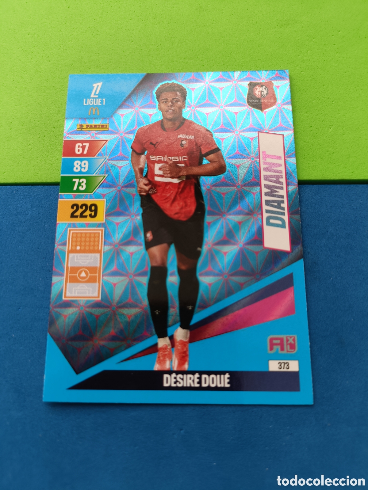 Figurine di Calcio: LIGUE 1 FRANCIA FRANCE ADRENALYN XL 24 25 2024 2025 - DIAMANT 373 Dou&egrave;
