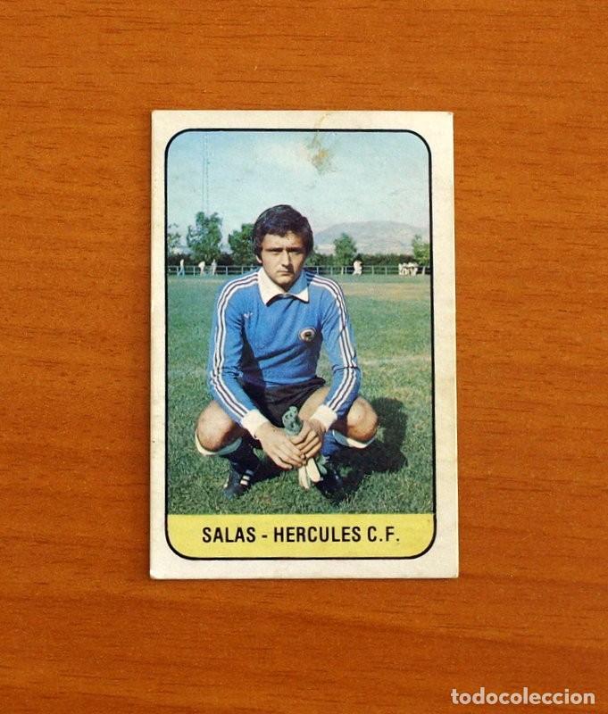 Cromos de F&uacute;tbol: H&eacute;rcules - Salas - Coloca - Ediciones Este Liga 1978-1979, 78-79 - Cromo muy dif&iacute;cil