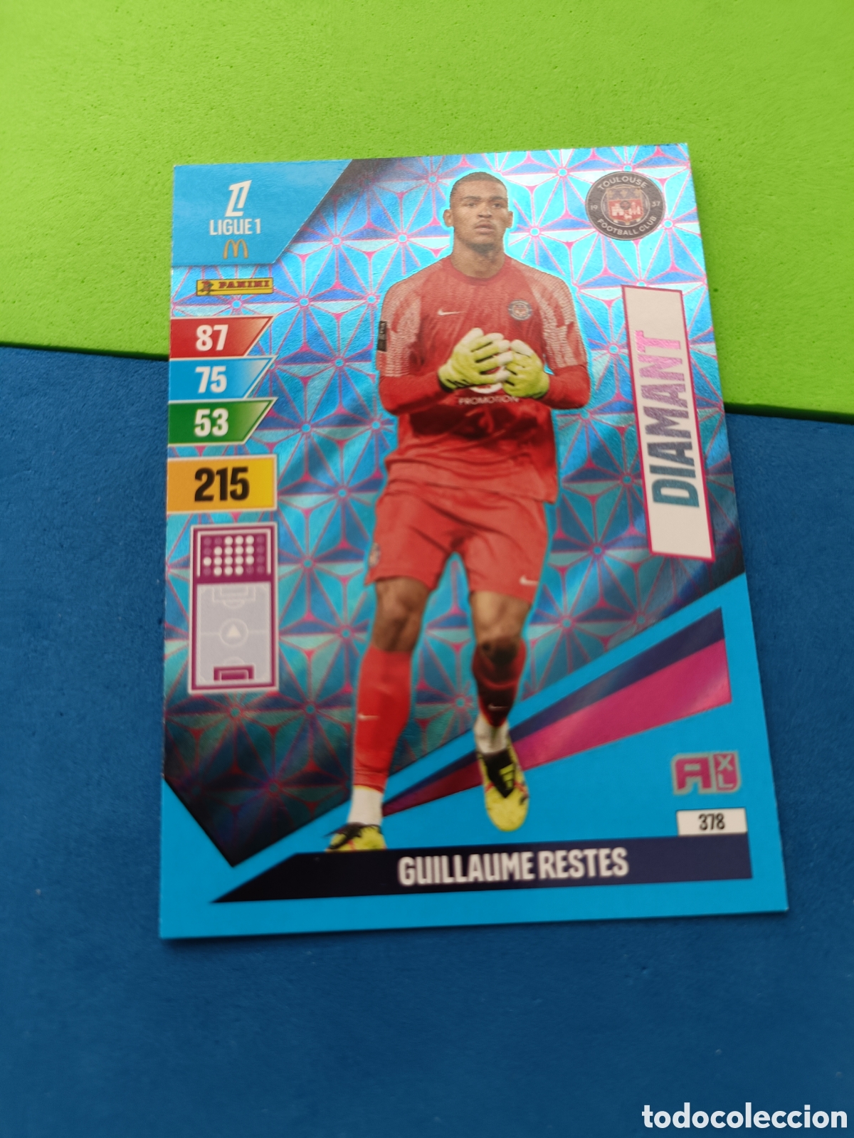 Cromos de F&uacute;tbol: LIGUE 1 FRANCIA FRANCE ADRENALYN XL 24 25 2024 2025 - DIAMANT 378 Restes