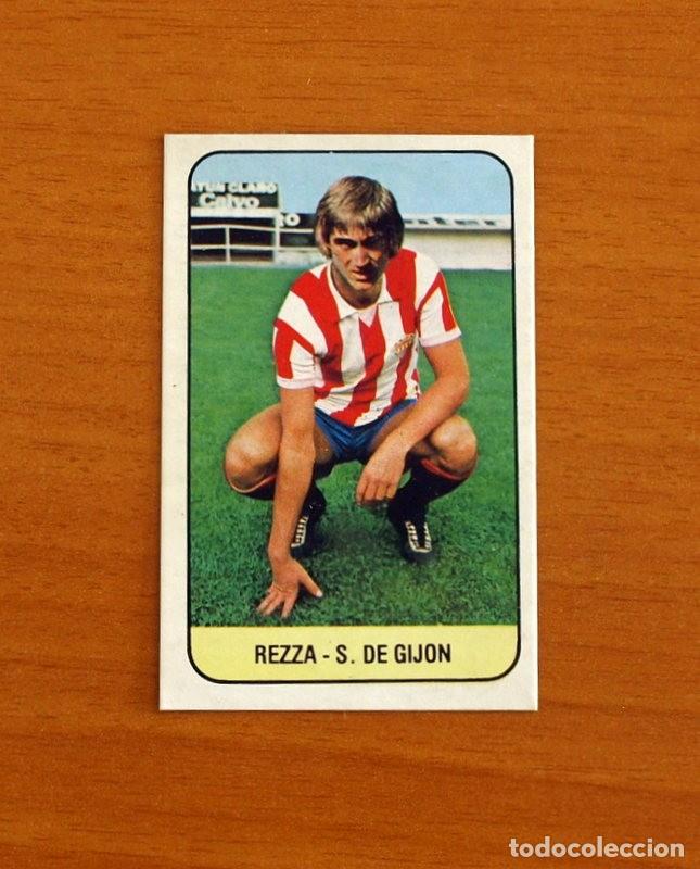 Cromos de F&uacute;tbol: Sporting de Gij&oacute;n - Rezza - Fichaje 7 - Ediciones Este Liga 1978-1979, 78-79