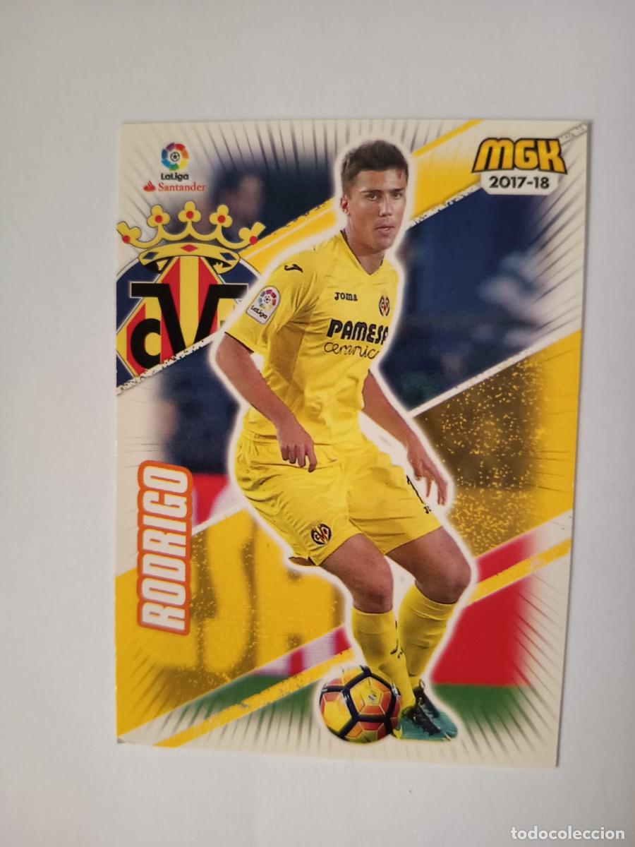 Cromos de F&uacute;tbol: ROOKIE CARD 524 RODRIGO RODRI HERN&Aacute;NDEZ VILLARREAL PANINI MEGACRACKS MGK LIGA 2017 2018 17 18 F&Uacute;TBOL