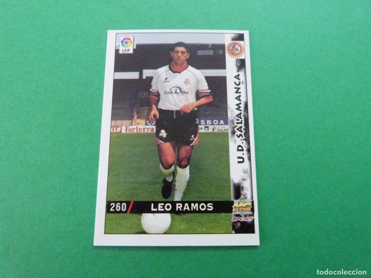 Cromos de F&uacute;tbol: TRADING CARD FUTBOL LEO RAMOS U.D.SALAMANCA N&ordm; 260 LIGA MUNDICROMO 1998-1999/98-99