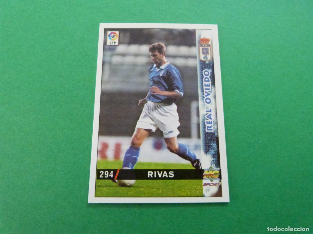 Cromos de F&uacute;tbol: TRADING CARD FUTBOL RIVAS REAL OVIEDO N&ordm; 294 LIGA MUNDICROMO 1998-1999/98-99