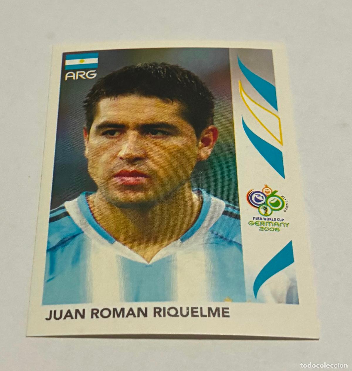 Cromos de F&uacute;tbol: CROMO FUTBOL MUNDIAL ALEMANIA 2006, Numero 181, JUAN ROMAN RIQUELME, Argentina